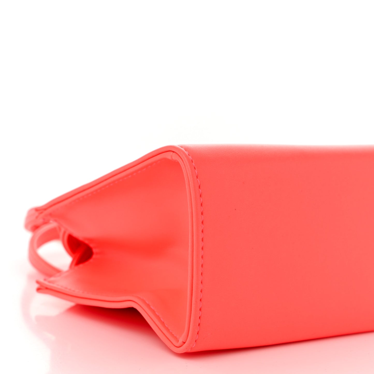 Vegan Leather Small Shopping Bag Hazard