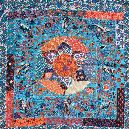 Hermes Silk Pique Fleuri de Provence Scarf 90 1 of 8