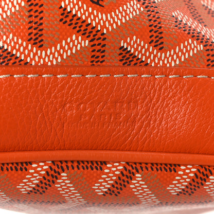Goyard Goyardine Petit Flot Bucket Bag PM Orange 6 of 11