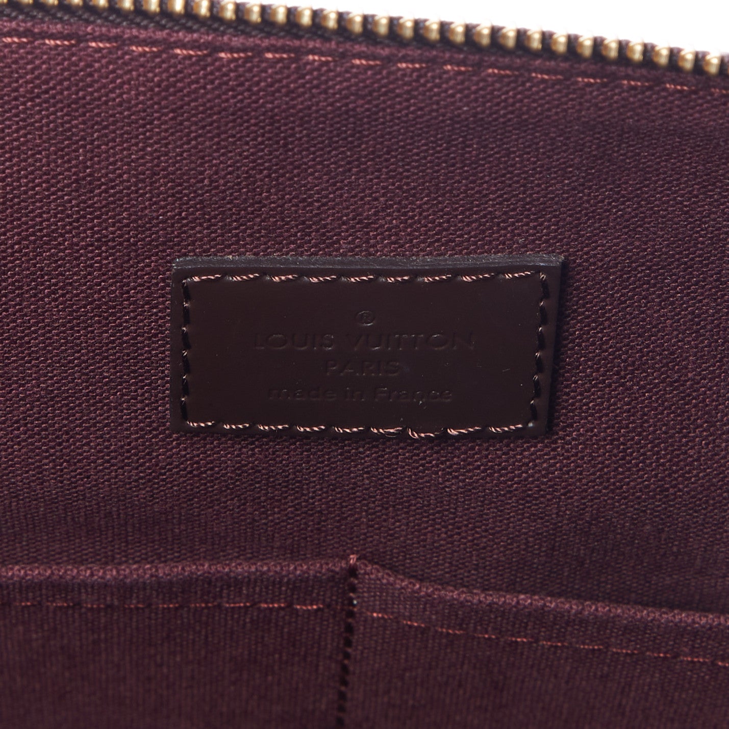 Louis Vuitton Damier Ebene Iena MM 8 of 9