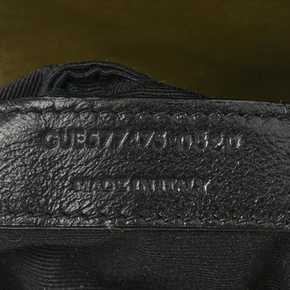 Saint Laurent Lambskin Quilted Medium Loulou Puffer Monogram Chain Satchel Seaweed 7 of 14