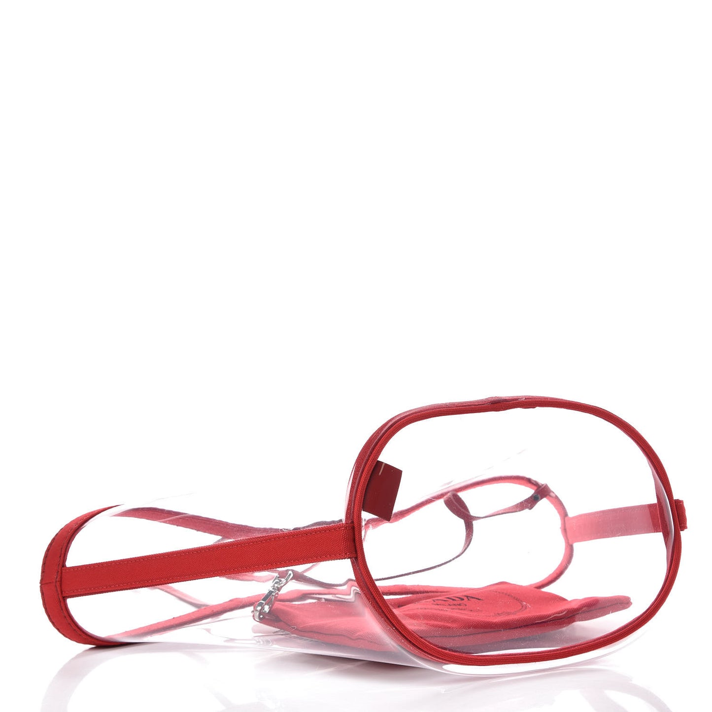 Plexiglass Canapa Shopper Tote Red