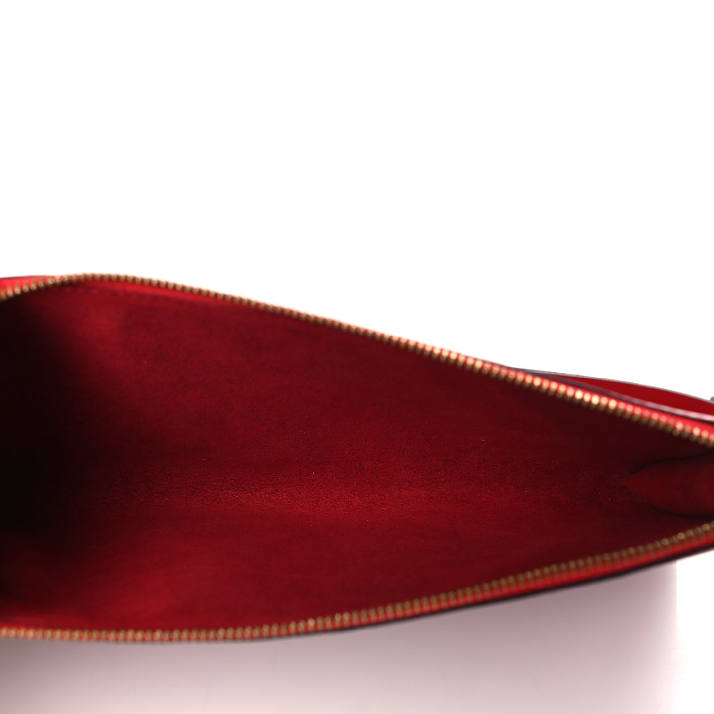 Epi Pochette Accessories 24 Castillan Red