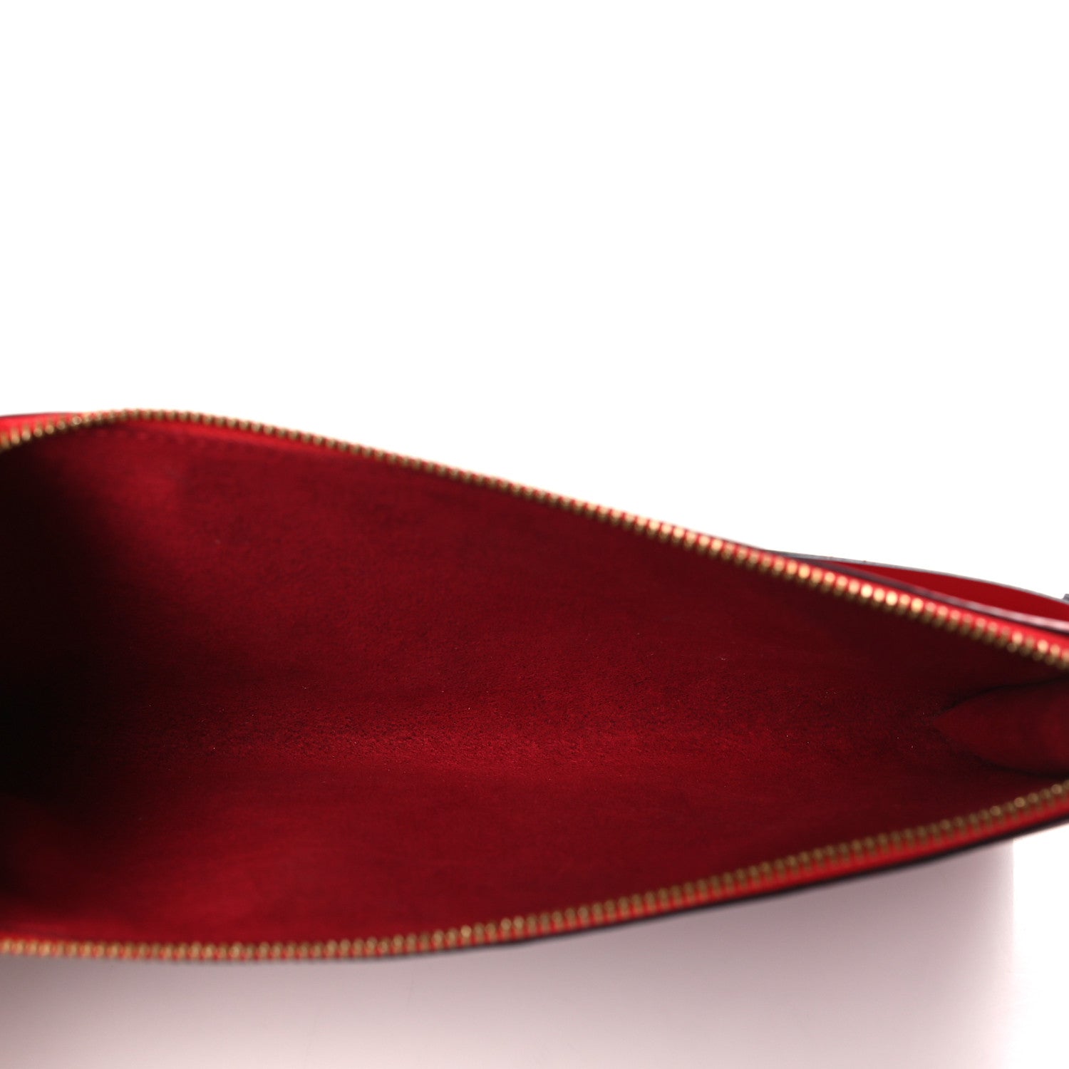 Louis Vuitton Epi Pochette Accessories 24 Castillan Red 5 of 9