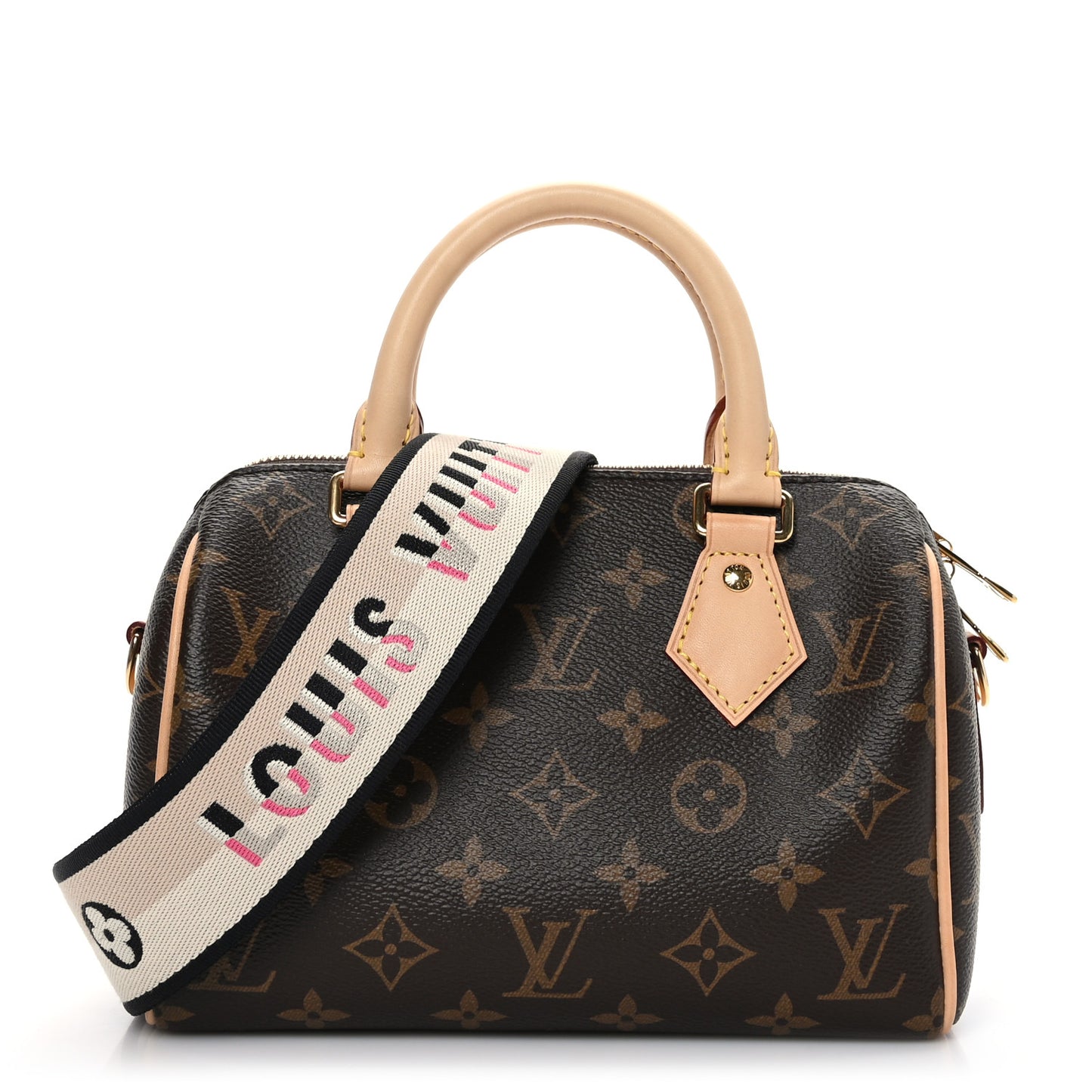 Monogram Speedy Bandouliere 20 Black