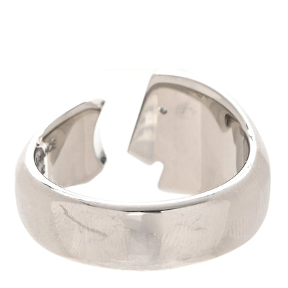 Hermes Stainless Steel Men's Carrousel Ring 64 Black 3 of 6