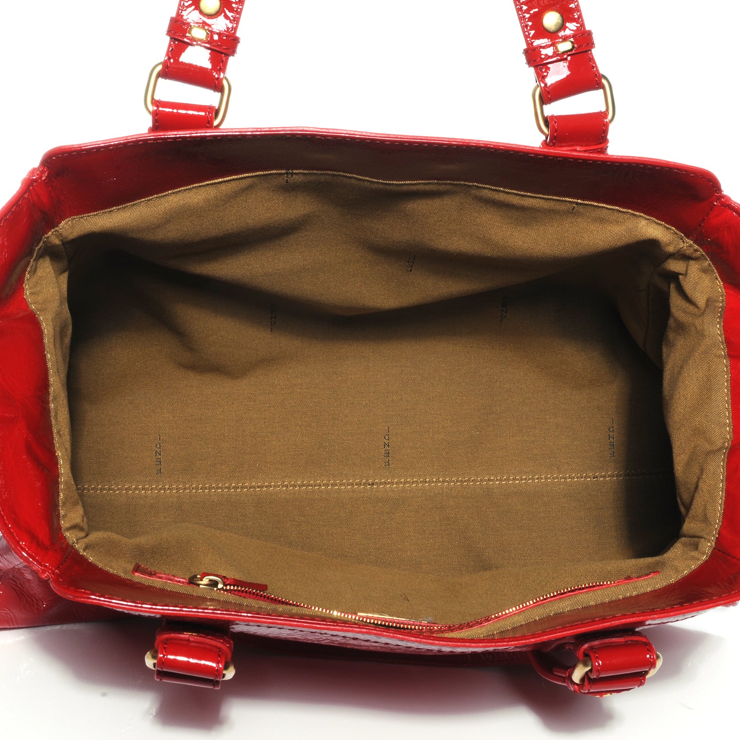Vitello Naplak Small Bag De Jour Rosso