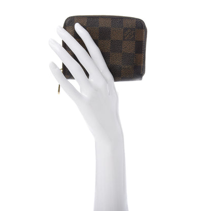 Louis Vuitton Damier Ebene Zippy Coin Purse 2 of 8