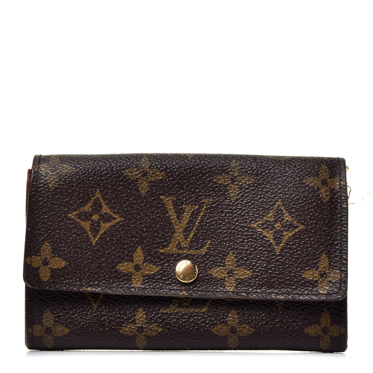 Louis Vuitton Monogram Porte-Monnaie Tresor Wallet 1 of 7