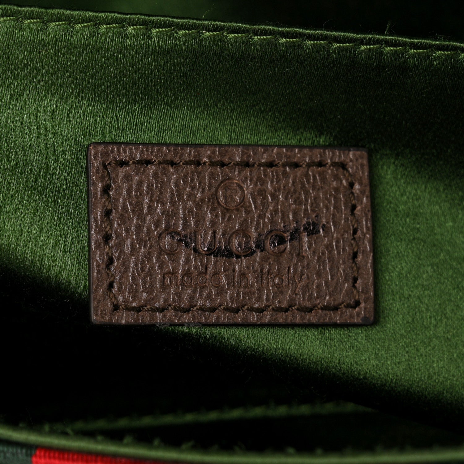 Gucci Monogram Textured Dollar Calfskin Heavy Grosgrain Web Medium Maxi Horsebit Chain Shoulder Bag Beige Ebony New Acero 6 of 9