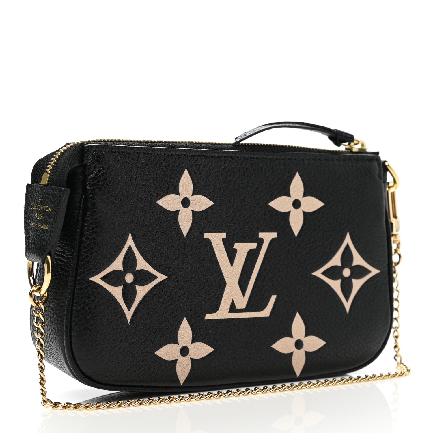 Louis Vuitton Empreinte Monogram Giant Mini Pochette Accessories Black 4 of 7