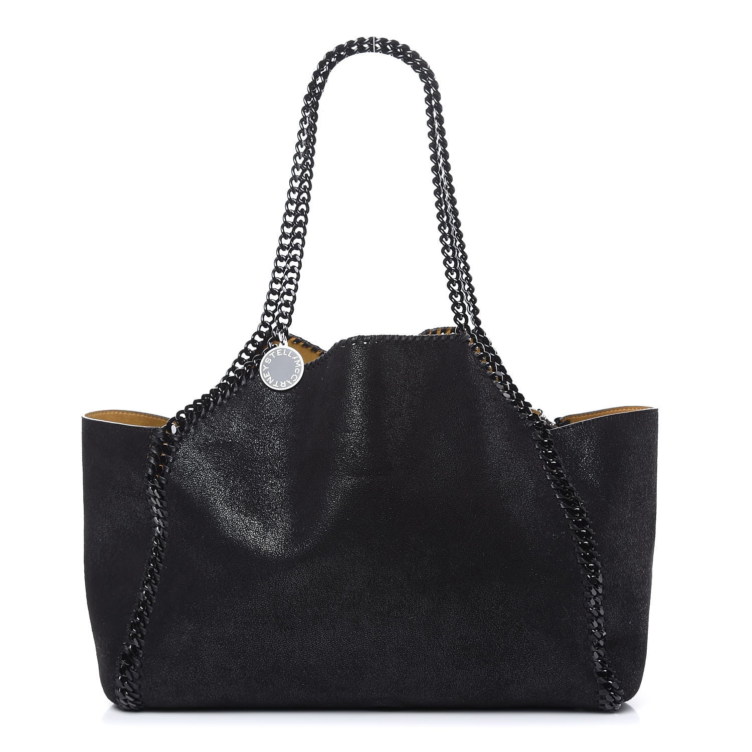 Stella McCartney Shaggy Deer Falabella Reversible Tote Black 1 of 11