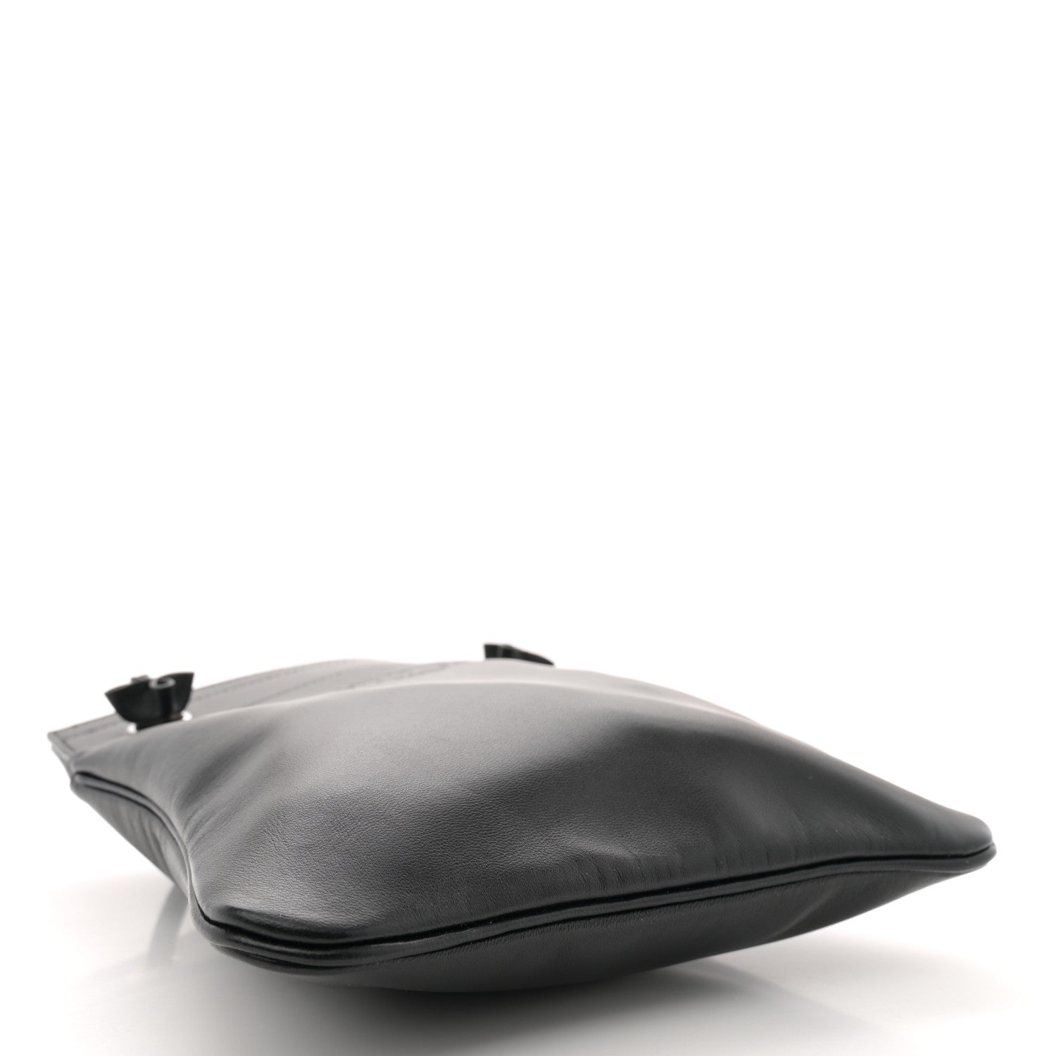Hermes Milo Lambskin Swift Mini Aline Black 4 of 10