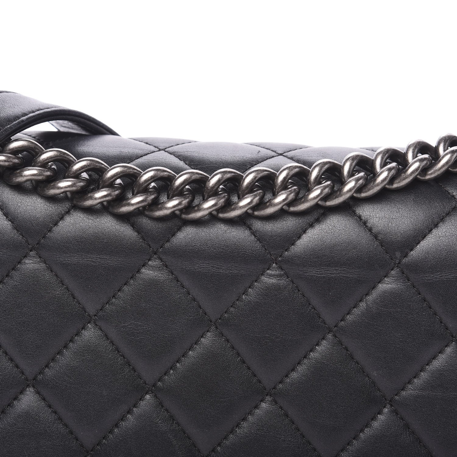 Chanel Calfskin Quilted New Medium Boy Flap Black 7 of 19