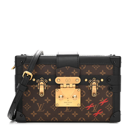 Louis Vuitton Monogram Petite Malle Black 1 of 9