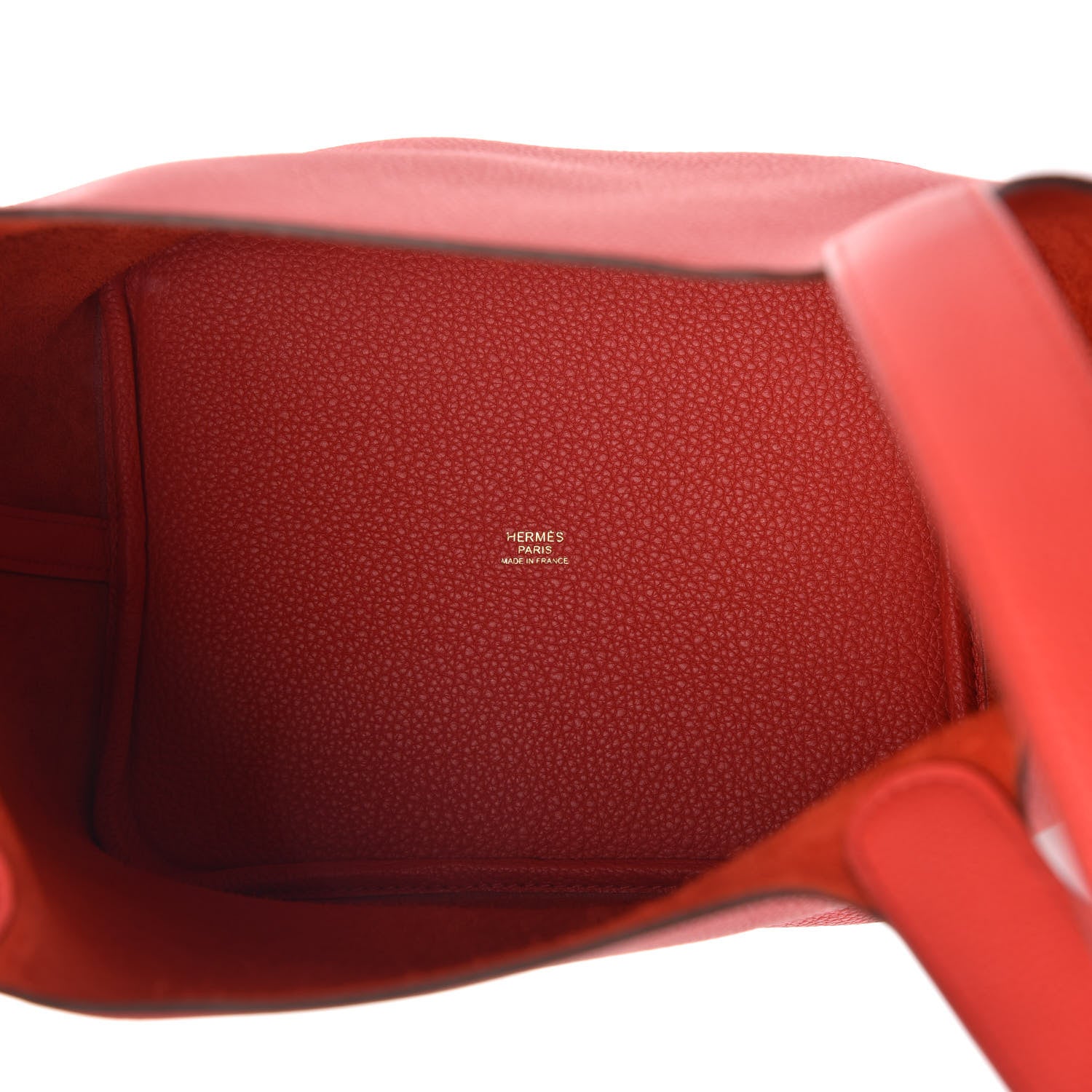 Hermes Taurillon Clemence Picotin Lock 22 MM Rouge De Coeur 5 of 10