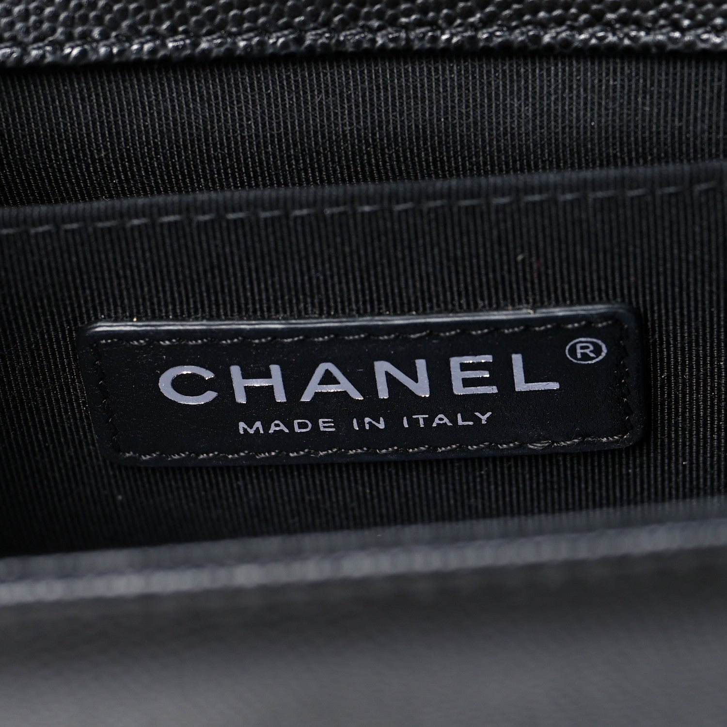 Chanel Caviar Quilted Small Boy Flap Black 6 of 10