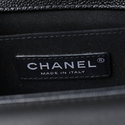 Chanel Caviar Quilted Small Boy Flap Black 6 of 10