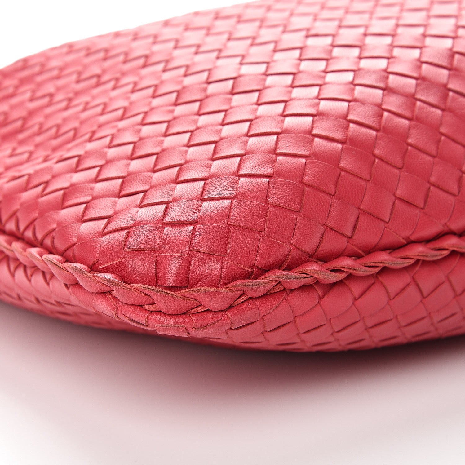 Bottega Veneta Nappa Intrecciato Large Veneta Hobo Fuchsia 10 of 12