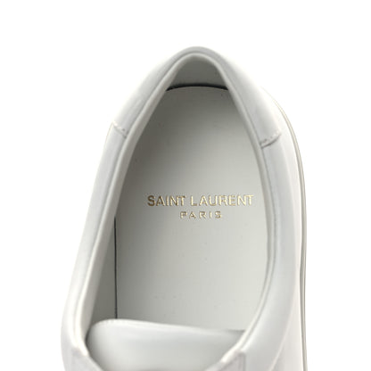 Saint Laurent Calfskin Andy Low Top Sneakers 41 Blanc Optique 7 of 10