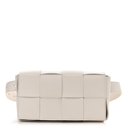 Bottega Veneta Nappa Maxi Intreccio The Belt Cassette Bag White 1 of 10