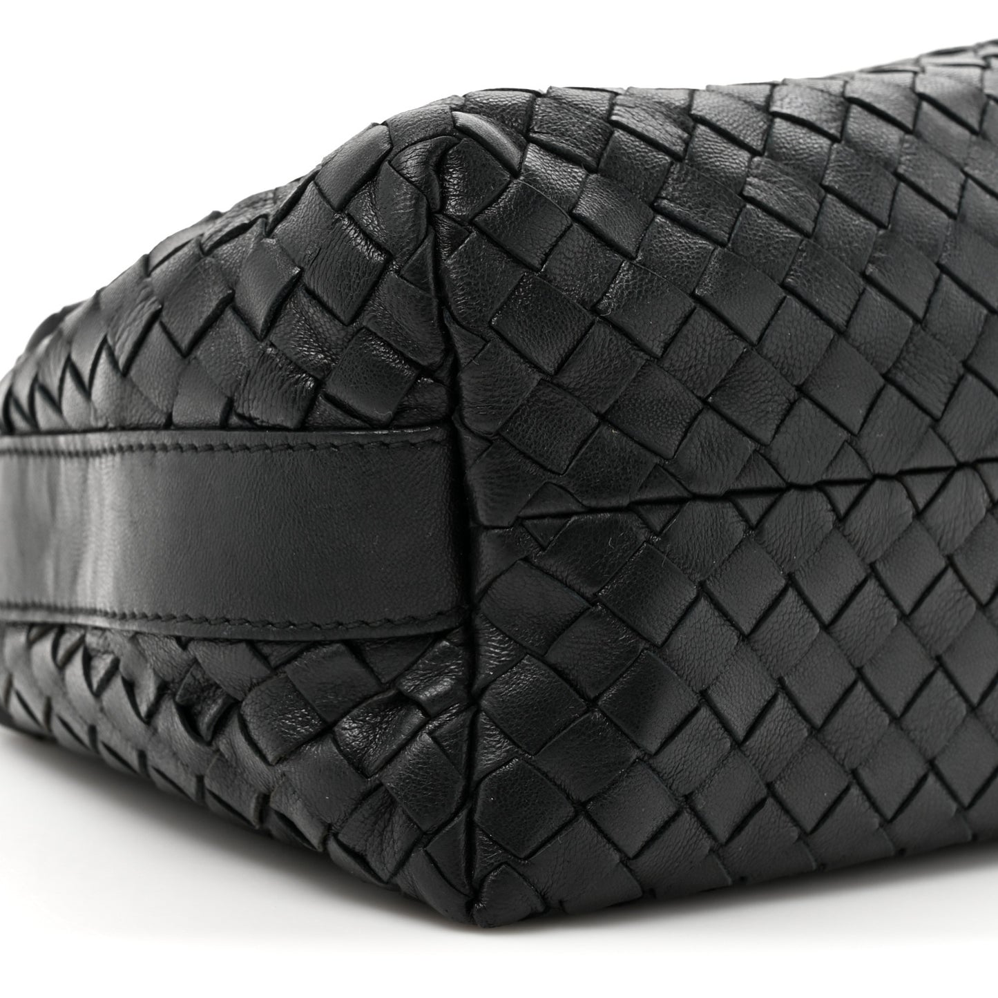 Nappa Intrecciato Cosmetic Case Black