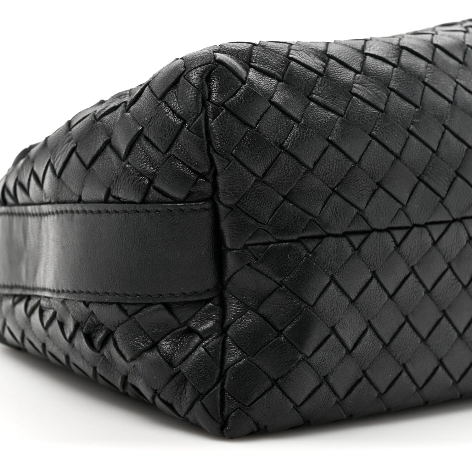 Bottega Veneta Nappa Intrecciato Cosmetic Case Black 9 of 15