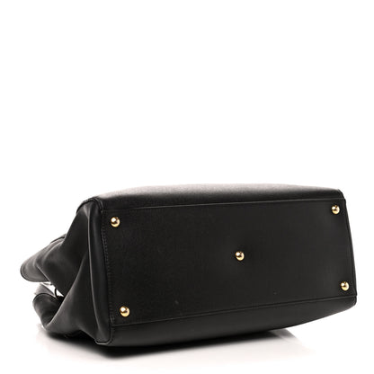 Fendi Vitello Elite Regular 2Jours Tote Black 3 of 4
