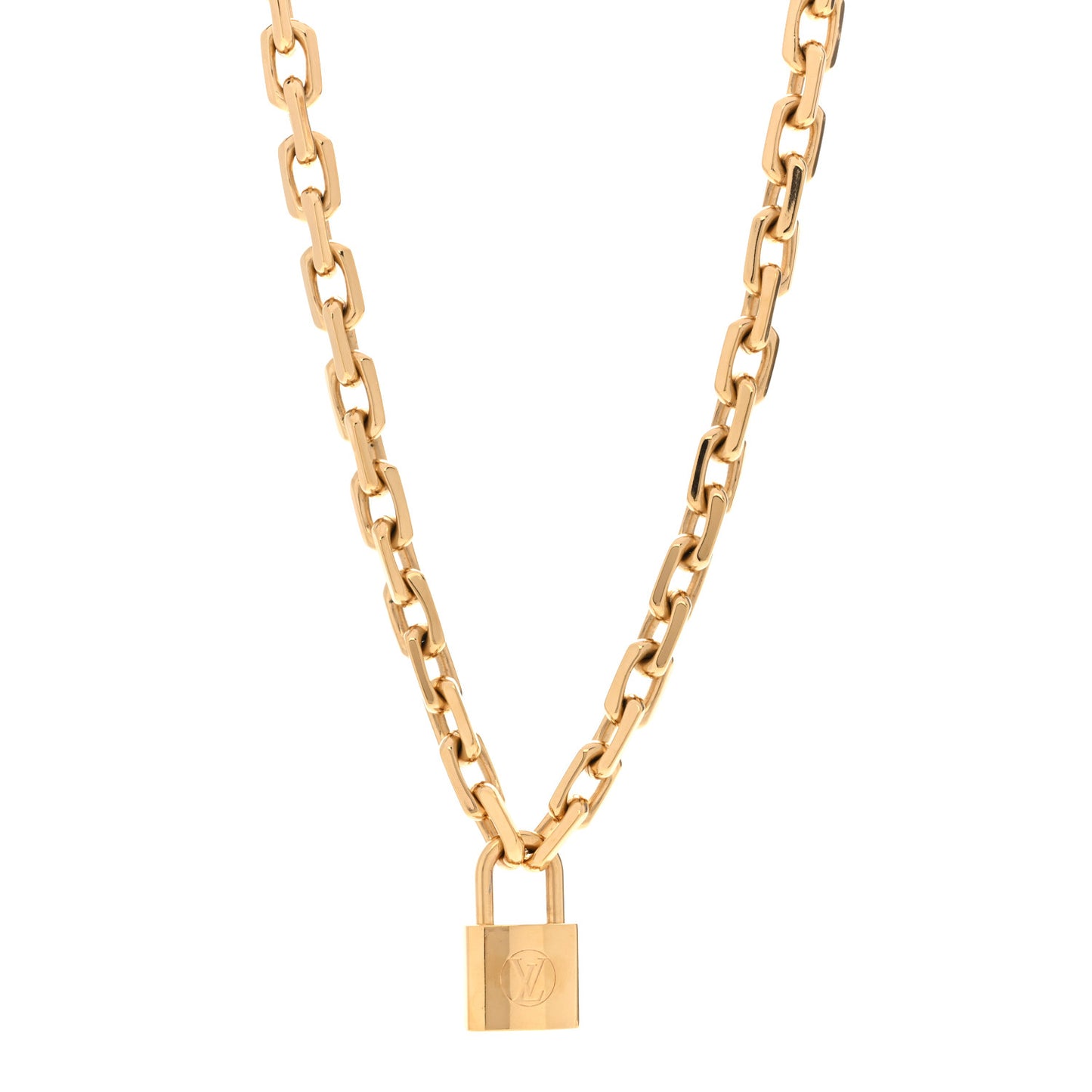 LV Edge Necklace Cadenas Gold