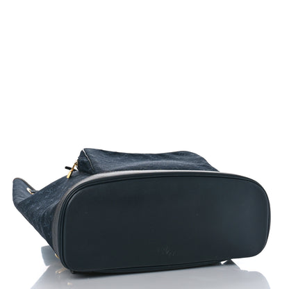 Louis Vuitton Mini Monogram Montsouris GM Backpack Blue 4 of 8