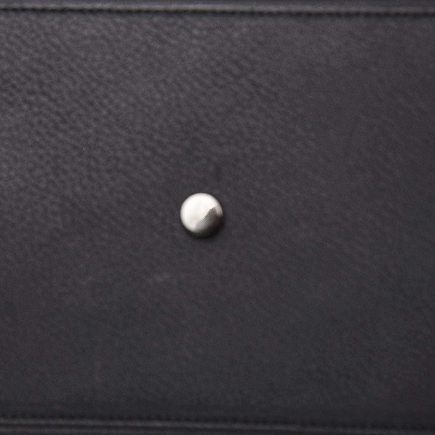Calfskin Small Monogram Downtown Cabas Black White