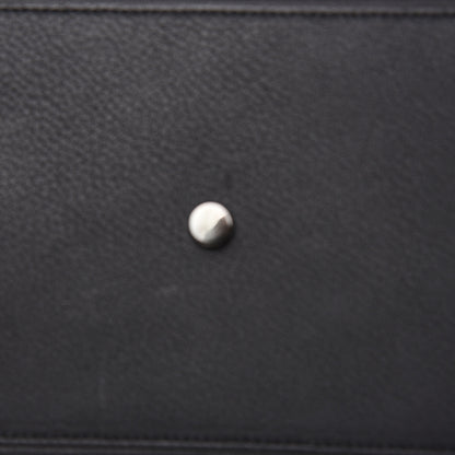 Saint Laurent Calfskin Small Monogram Downtown Cabas Black White 9 of 10