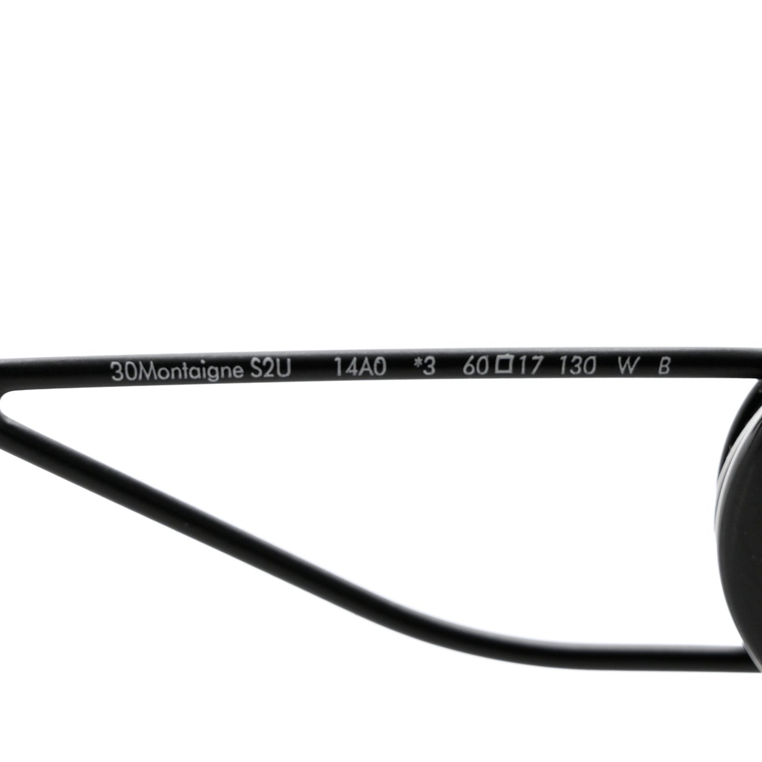 Christian Dior Rectangular 30 Montaigne 1 S2U Sunglasses Black 7 of 9