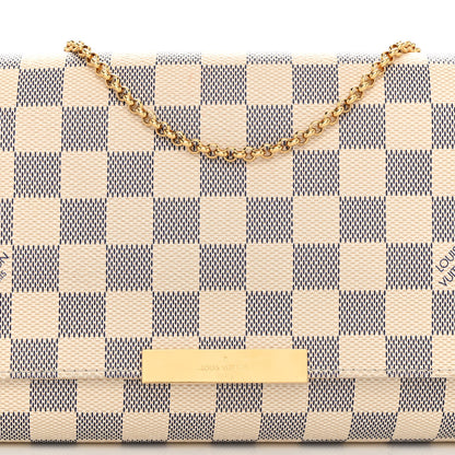 Louis Vuitton Damier Azur Favorite MM 7 of 9
