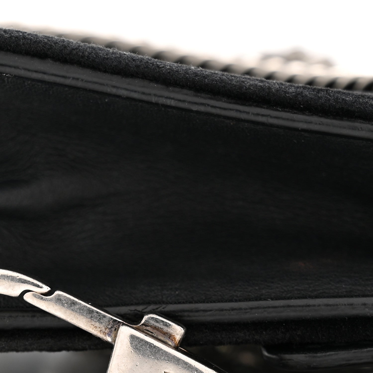Gucci Velvet Super Mini Dionysus Shoulder Bag Black 11 of 11