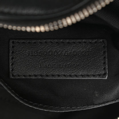 Saint Laurent Calfskin Monogram Belt Bag Black 7 of 11