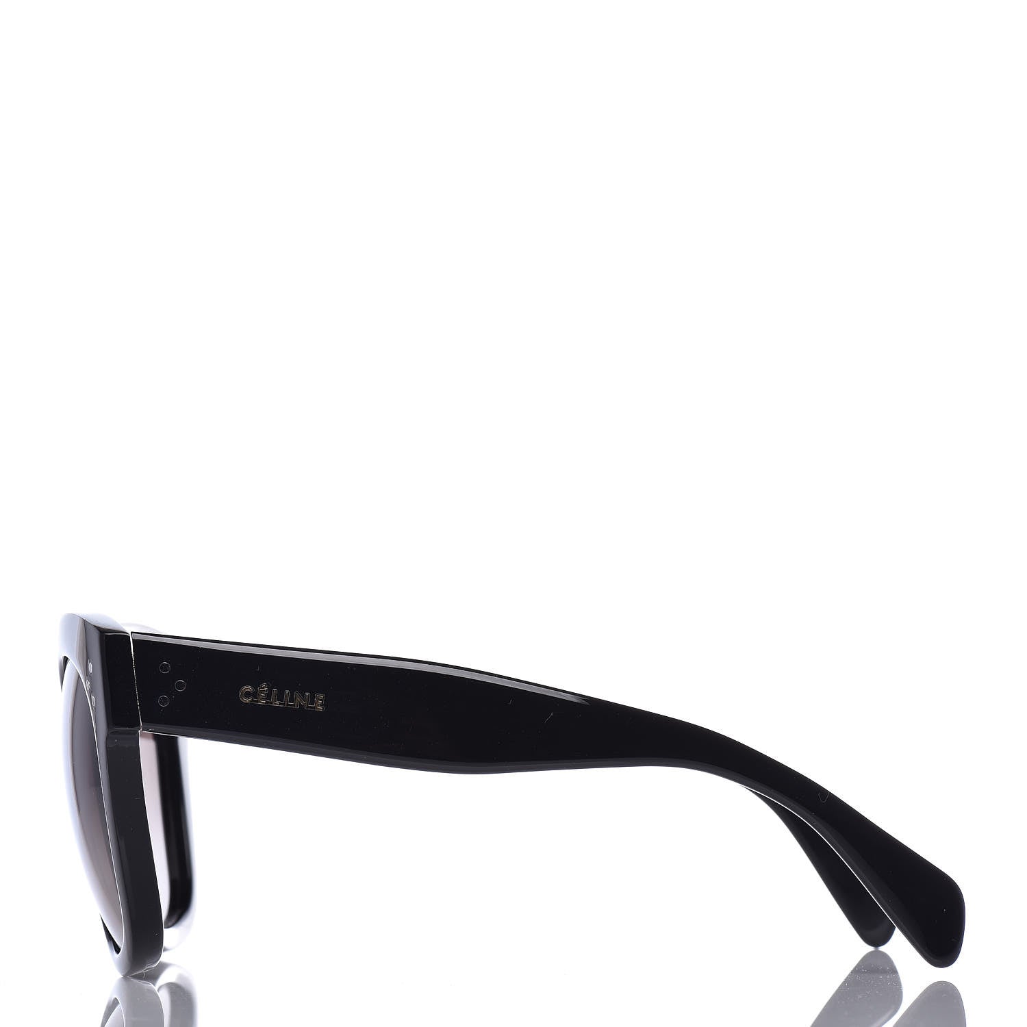 Celine New Audrey Sunglasses CL 41805/S Black 3 of 7