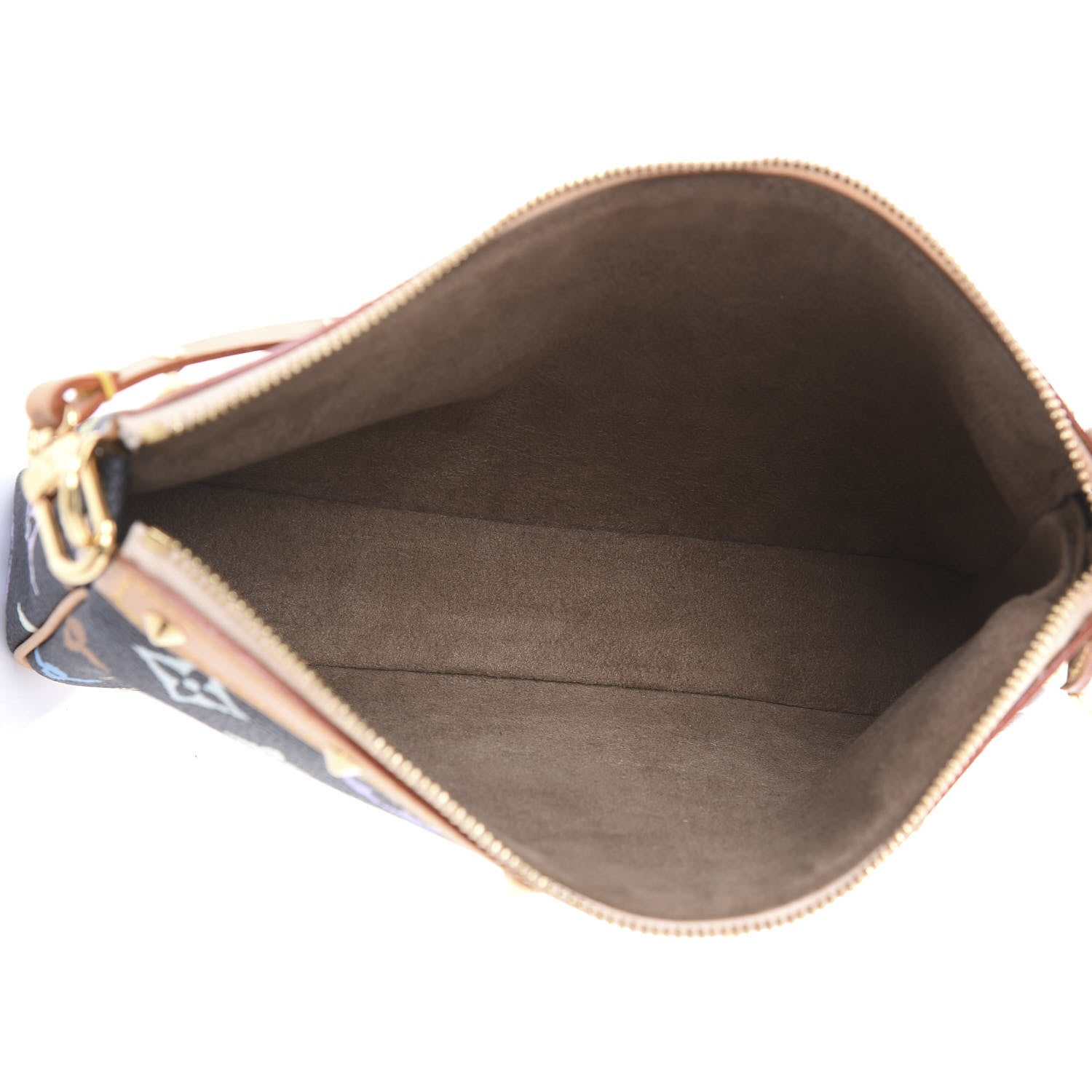 Louis Vuitton Monogram Multicolor Pochette Accessories Black 4 of 9