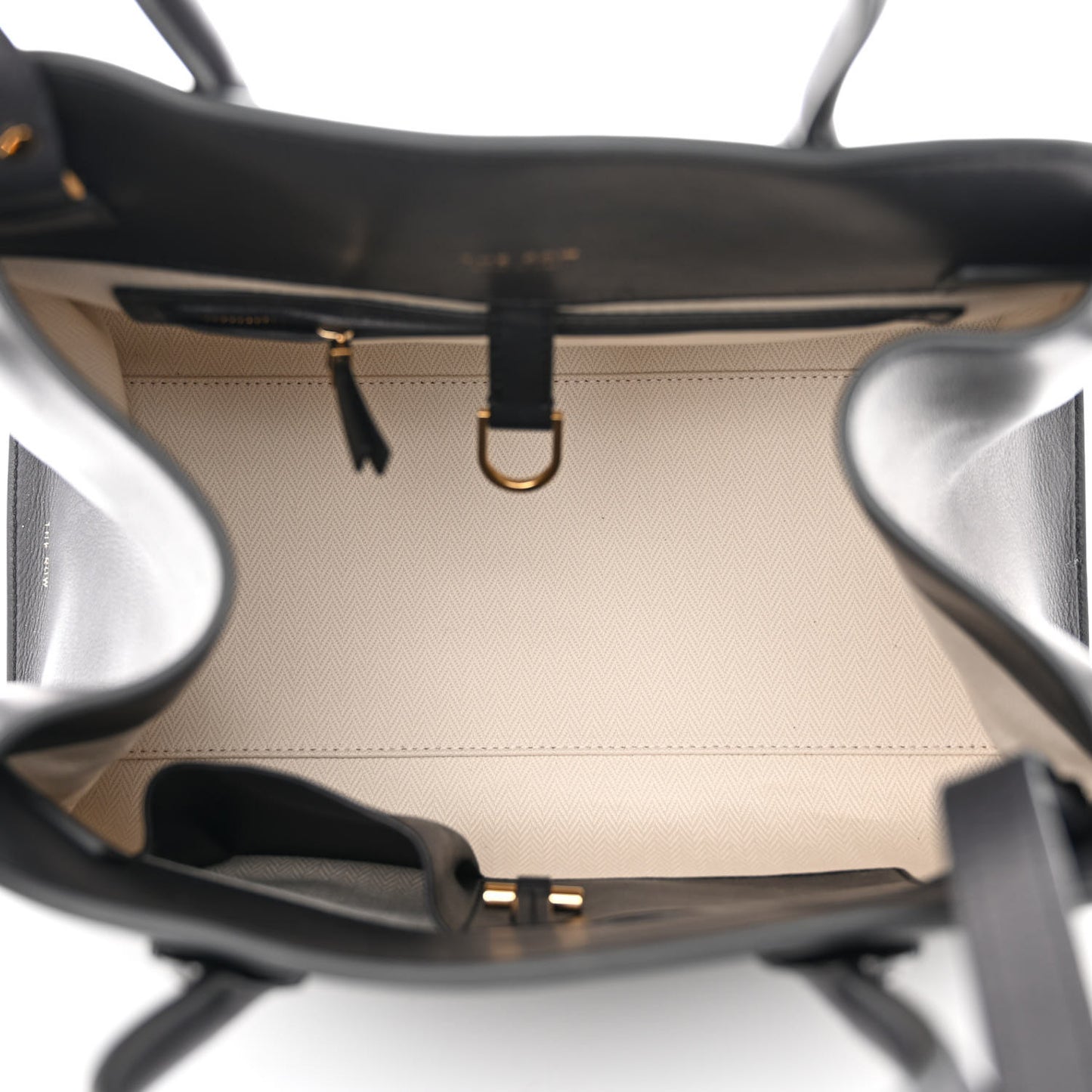 Polished Saddle Calfskin Soft Margaux 12 Black
