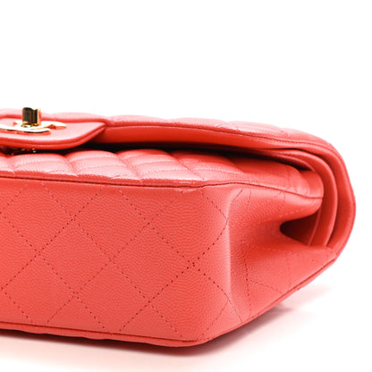 Chanel Caviar Quilted Small Double Flap Red 10 of 11