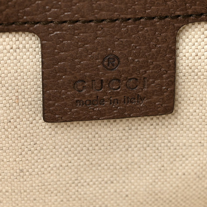 Gucci Soft GG Supreme Monogram Medium Ophidia Belt Bag Dark Brown 6 of 10