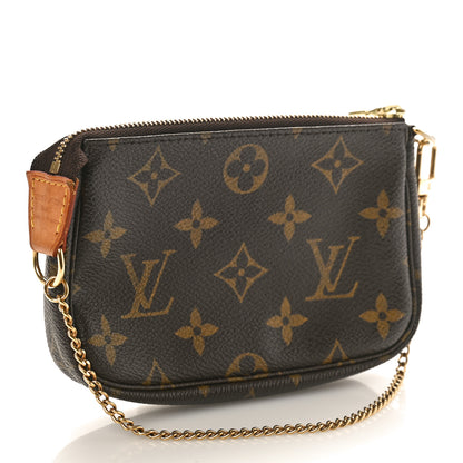 Louis Vuitton Monogram Mini Pochette Accessories 2 of 9