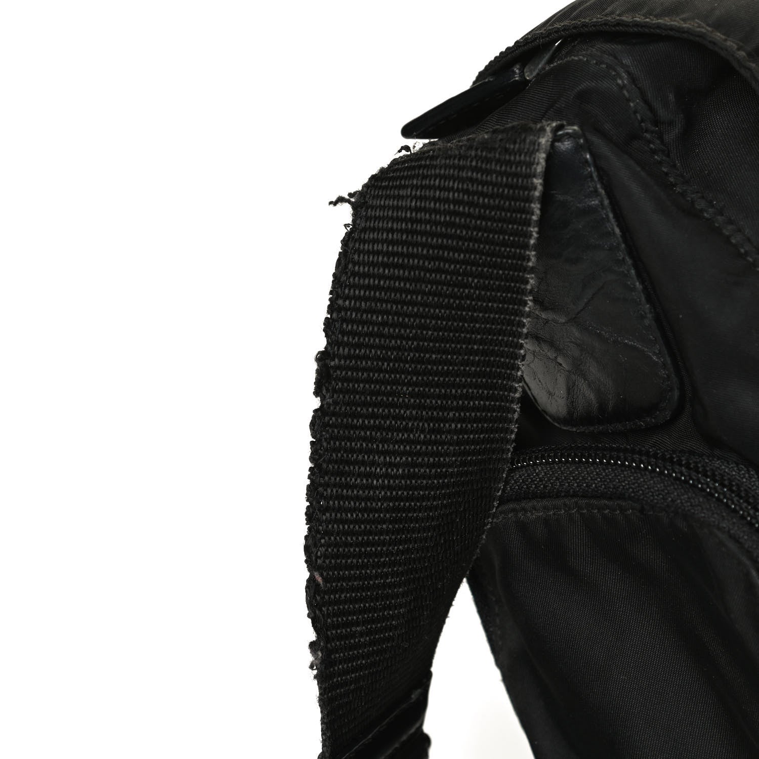 Prada Tessuto Nylon Vela Messenger Bag Black 13 of 13