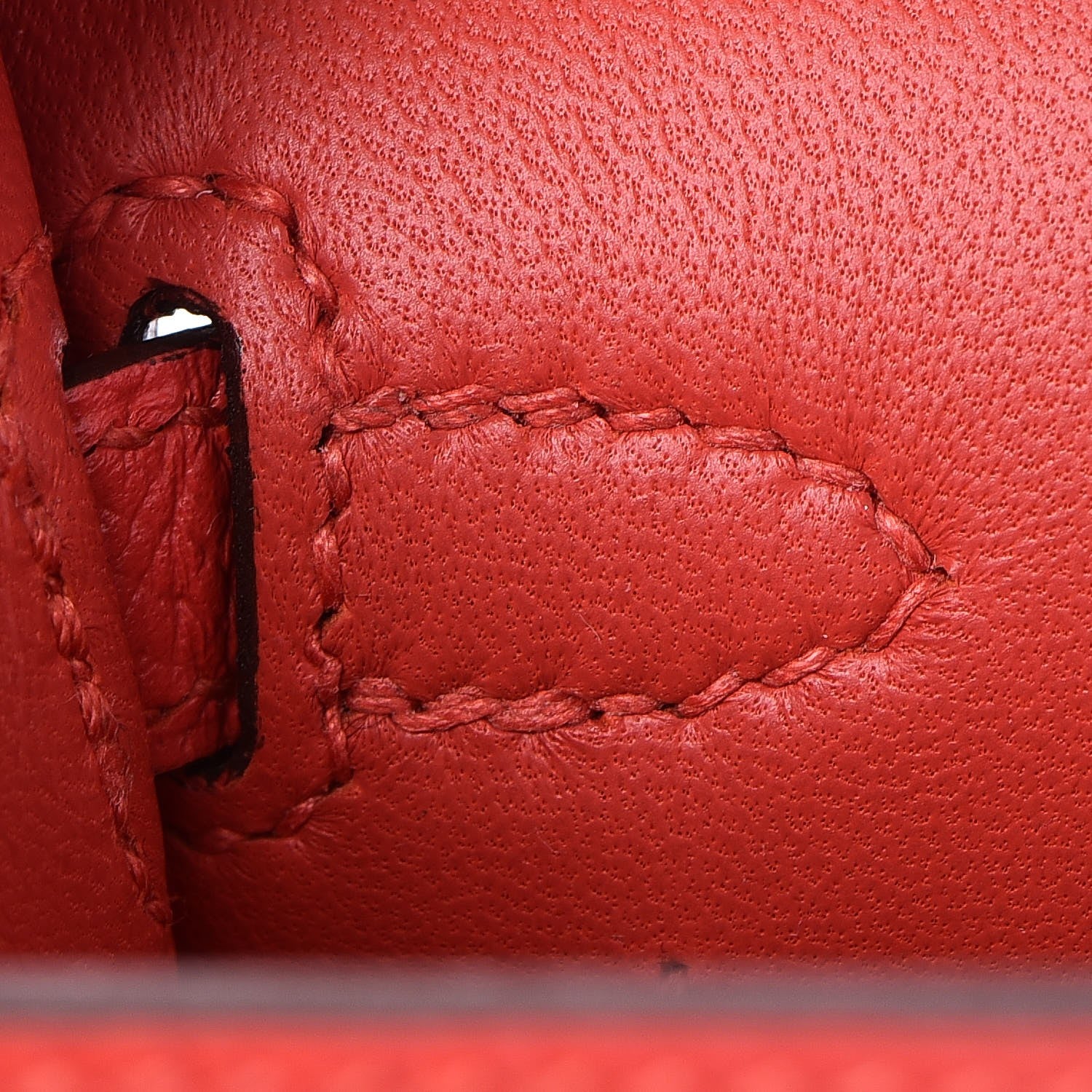 Hermes Epsom Mini Kelly Sellier 20 Rouge Tomate 10 of 29