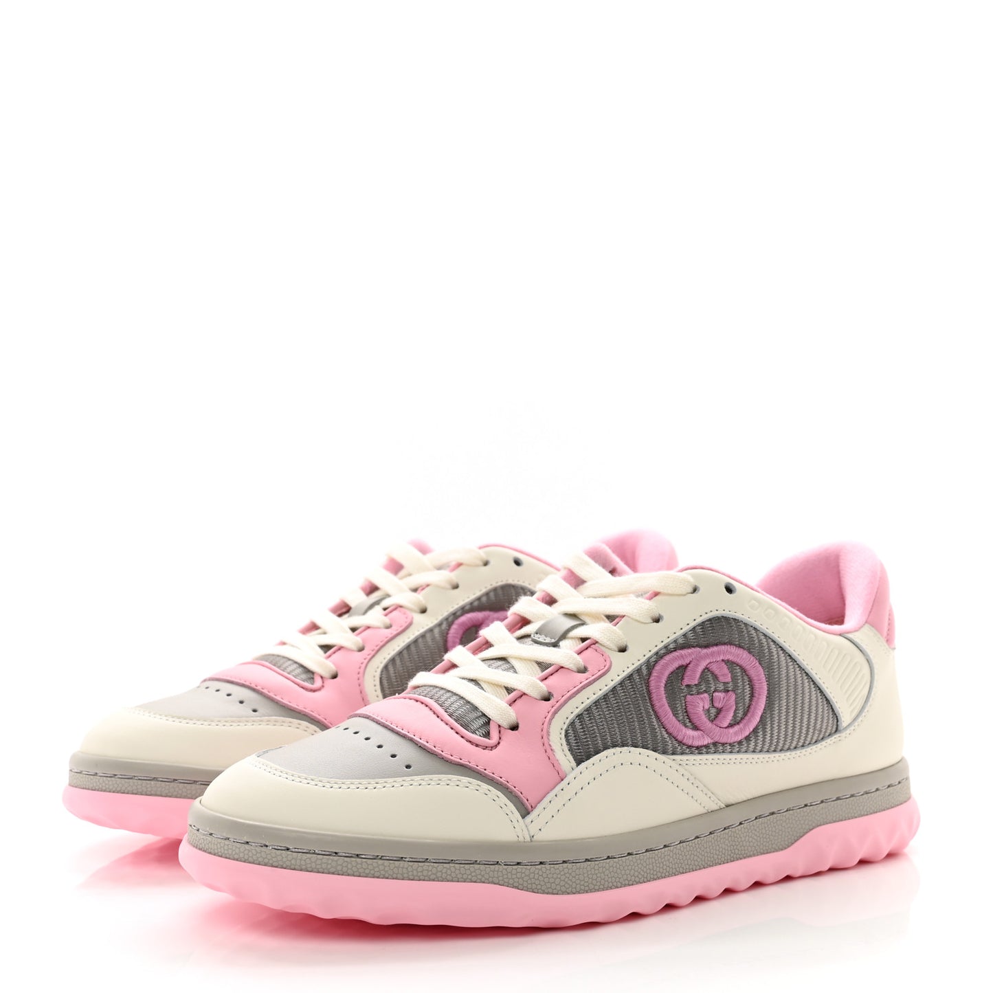 Dali Soft Calfskin Womens Mac80 Sneakers 36.5 Off White Grey Sky Light Rose