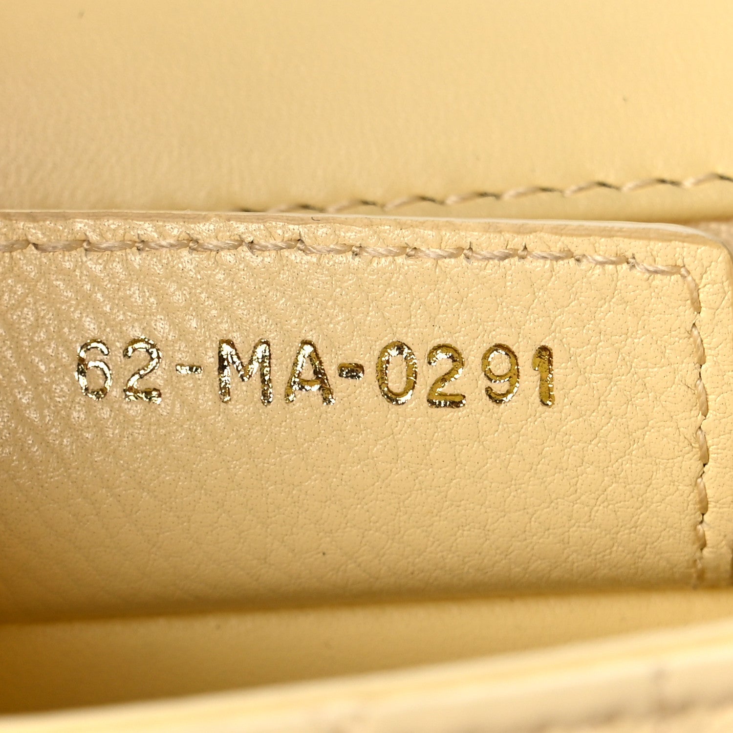Christian Dior Calfskin Cannage Small Caro Bag Pale Yellow 8 of 11