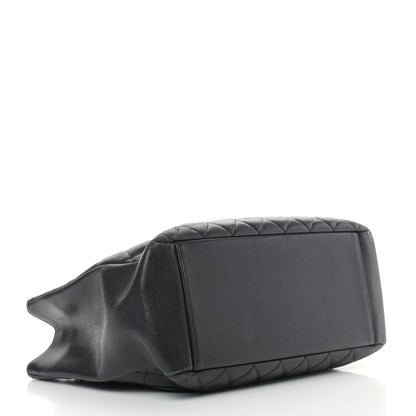 Chanel Caviar Quilted Grand Shopping Tote GST Black 3 of 16