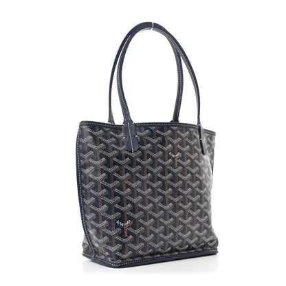 Goyard Goyardine Reversible Mini Anjou Navy 5 of 19