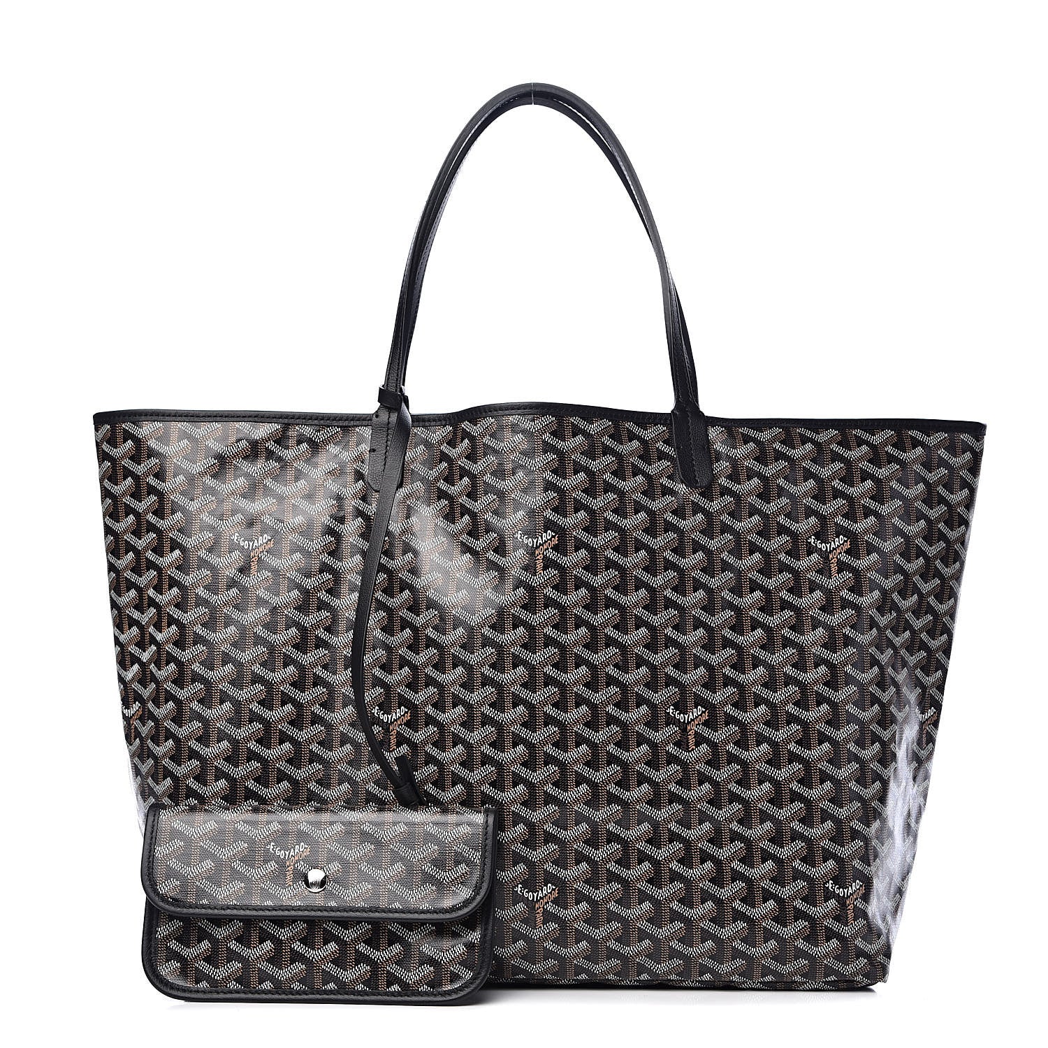 Goyard Goyardine Saint Louis GM Black 1 of 12