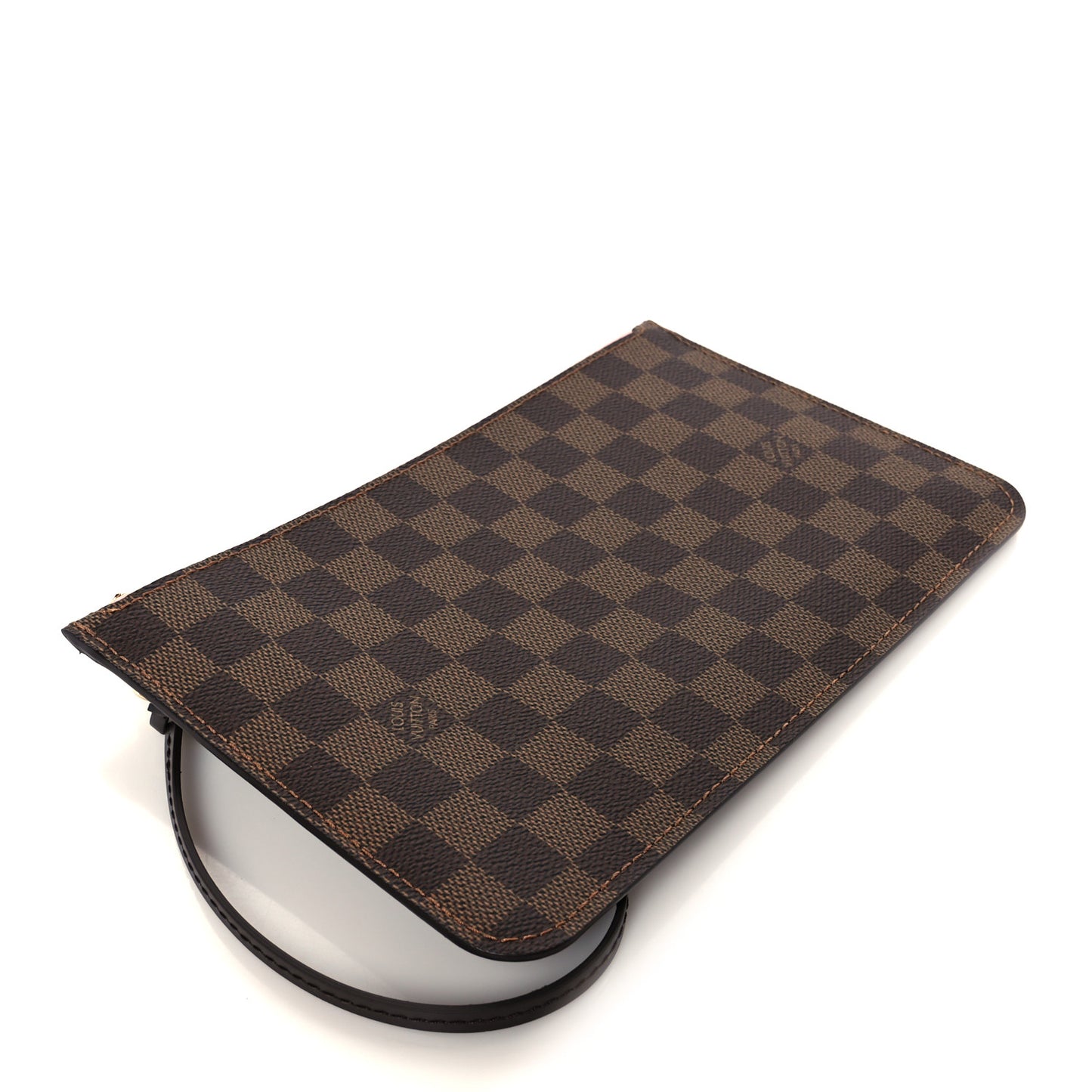Damier Ebene Neverfull MM GM Pochette Rose Ballerine